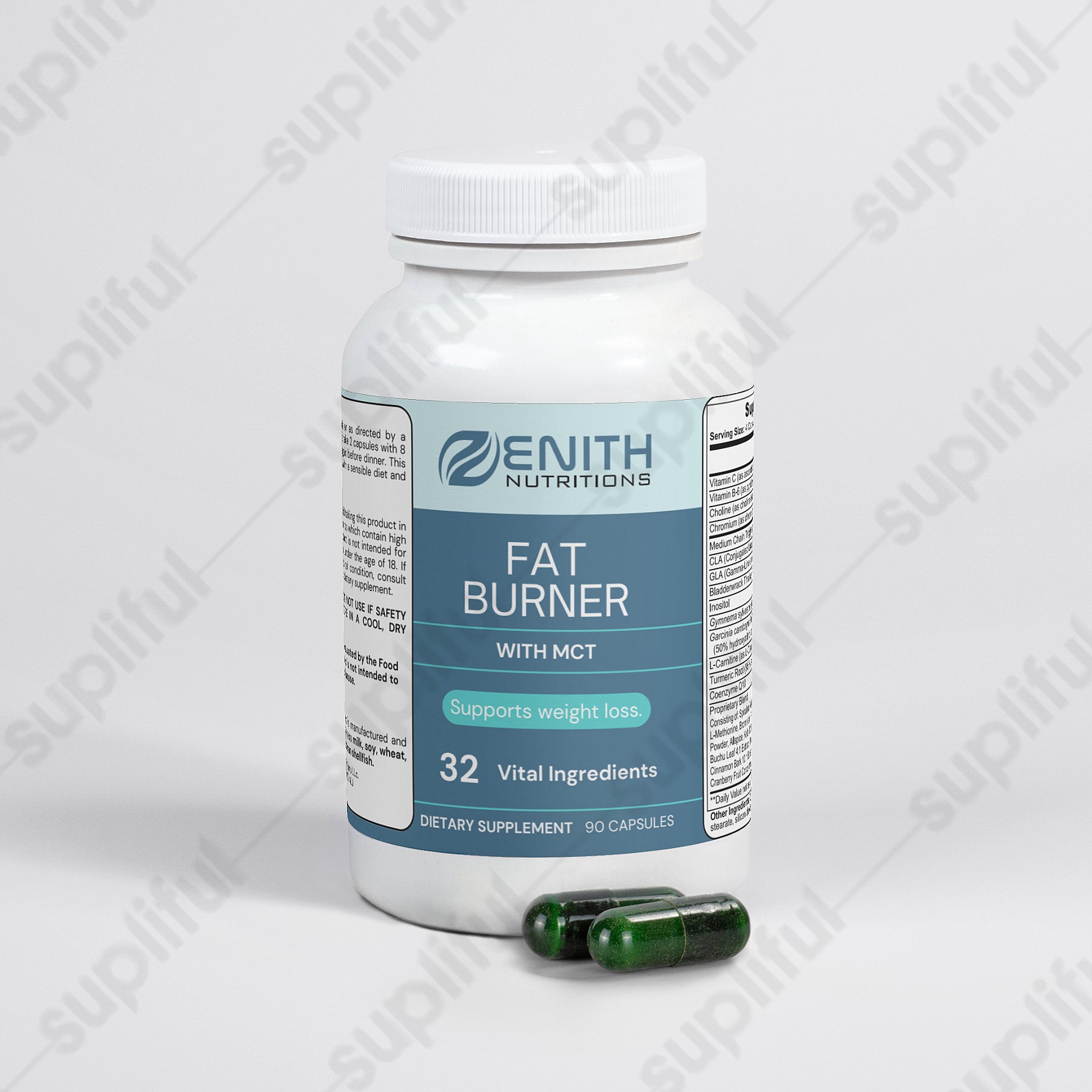 Fat Burner with MCT (Aids dieters in fat burning and weight loss)