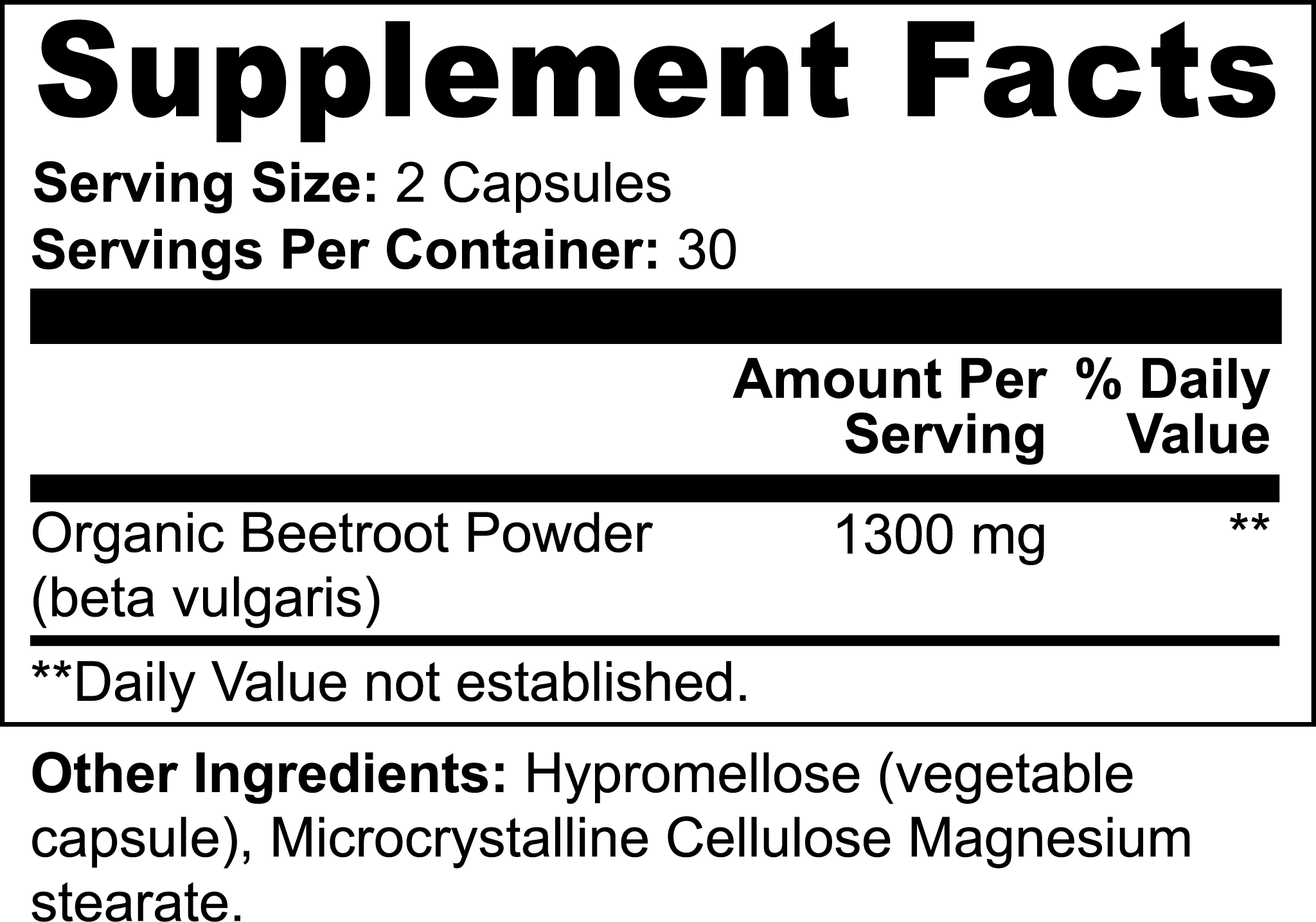 Beetroot (Support post-exercise perceived muscle soreness)